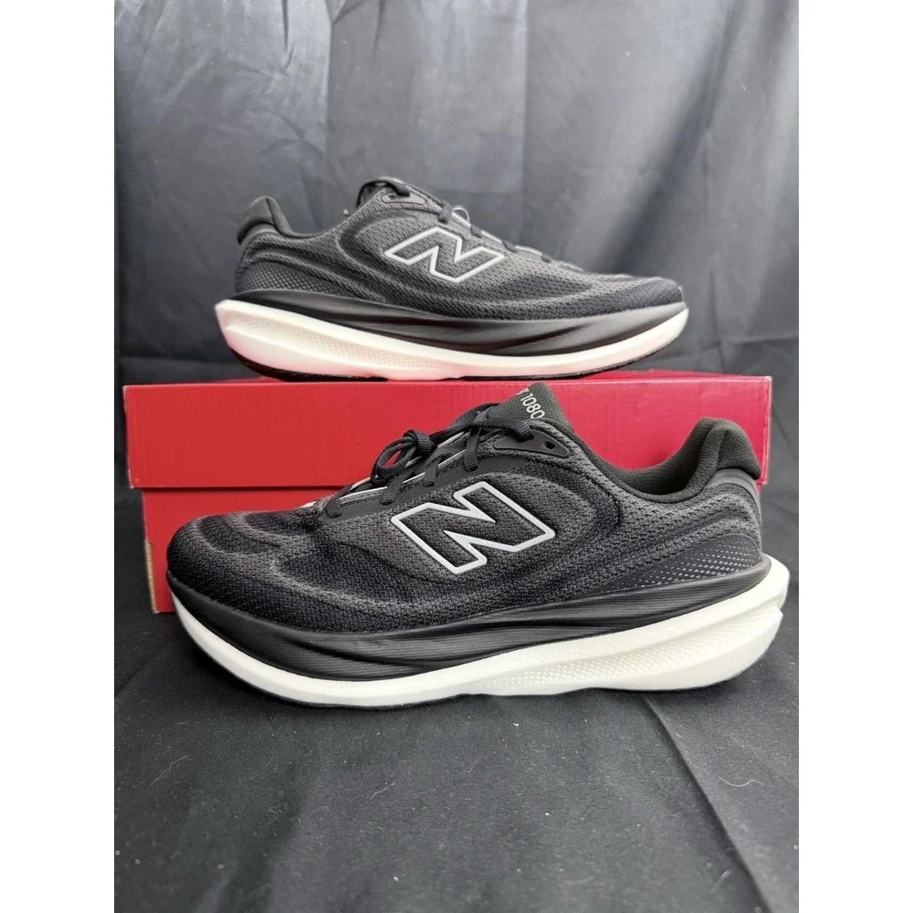 Women's New Balance 1080v15 Running Black Grey (W1080815) Size 9 Sneakers
